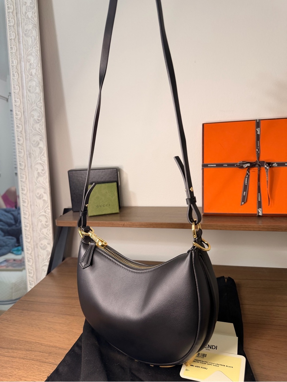 Authentic FENDI Fendigraphy Mini in Black - Brand New With Tags - Picture 11 of 15